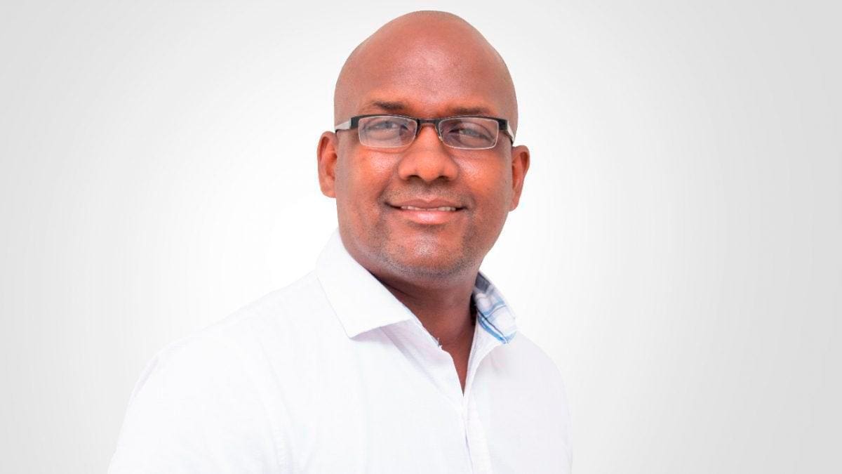 Raineer Rodríguez, secretario general del partido Alianza Verde en Bolívar.