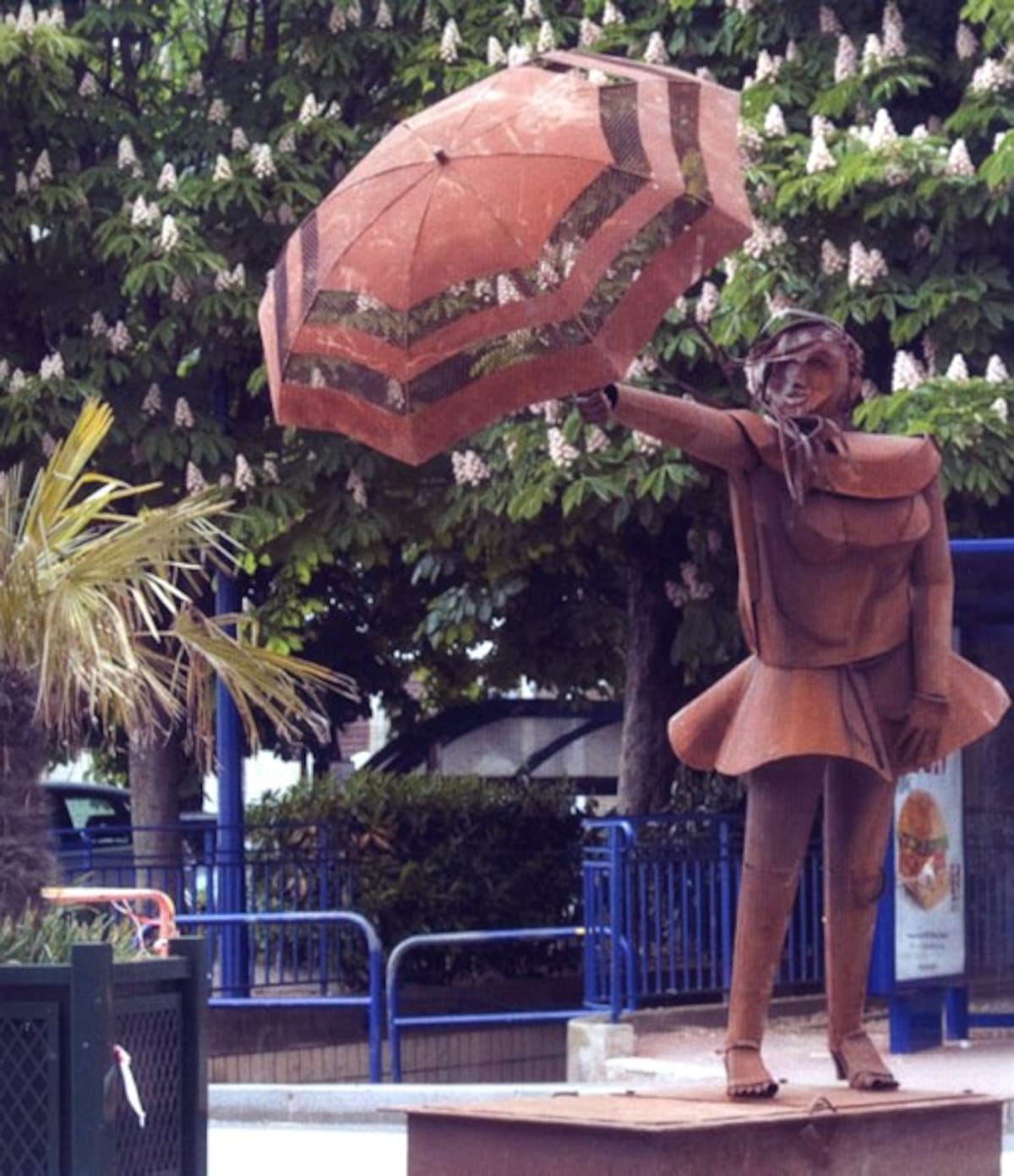 Esculturas en acero realizadas por el escultor Edgardo Carmona. CORTESÍA