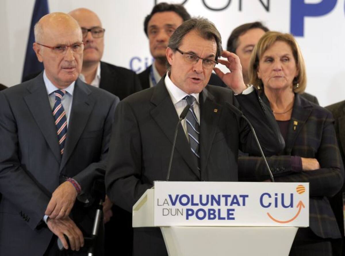 Artur Mas, presidente regional y líder de la coalición nacionalista Convergencia i Unió (CiU), convocó elecciones cuando restaban dos años para finalizar la legislatura. AFP LLUIS GENE