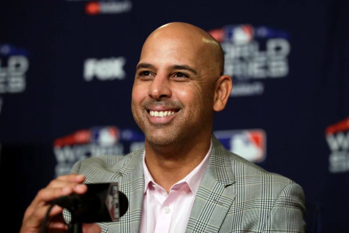 Alex Cora, manager de las Medias Rojas de Boston. AP Jae C. Hong
