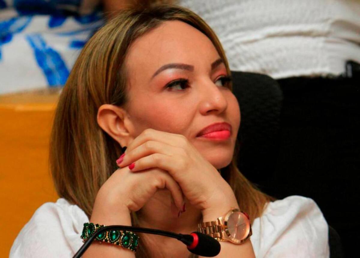Gloria Estrada, presidenta del Concejo de Cartagena.