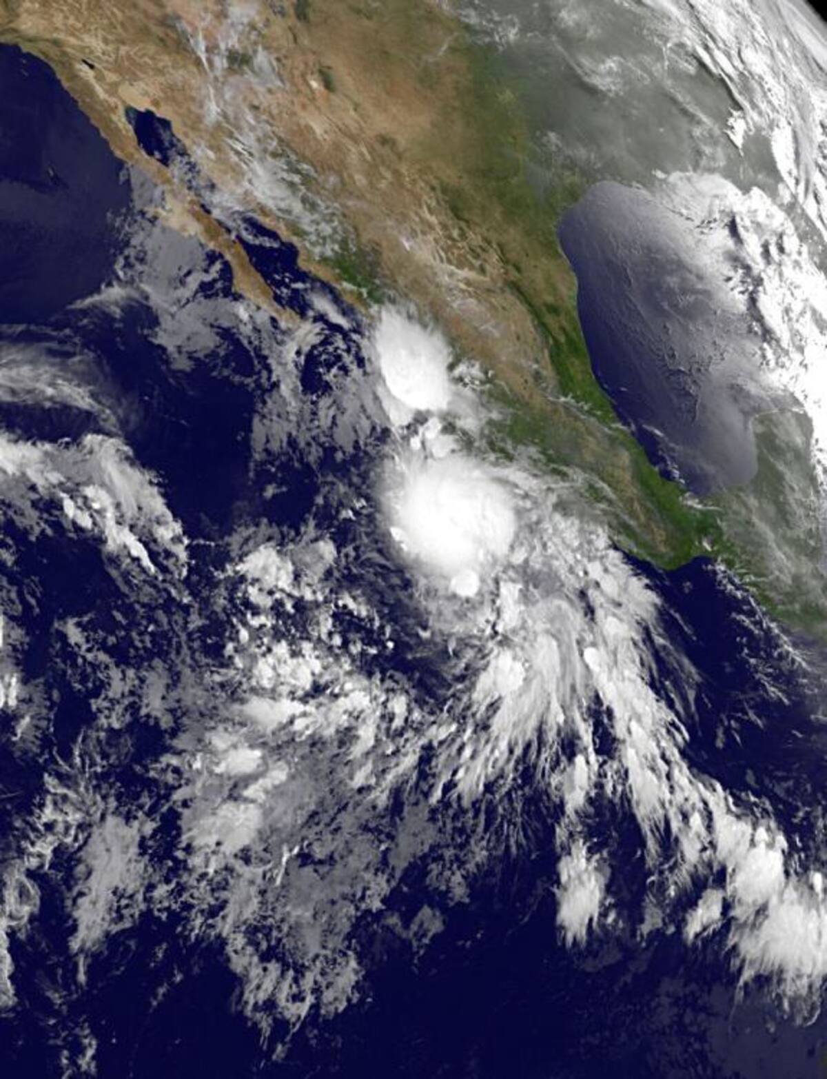 Huracán Dolores. AFP