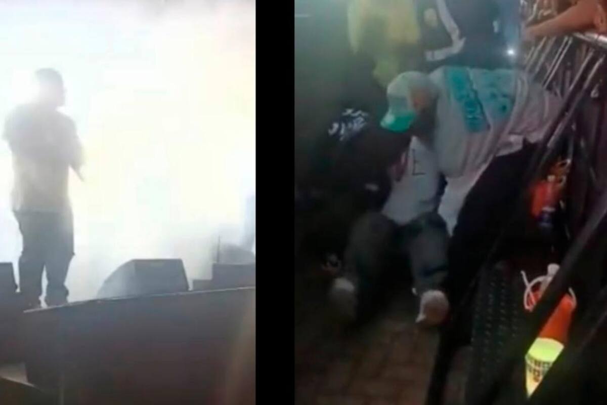 Video: muere popular rapero dando un concierto