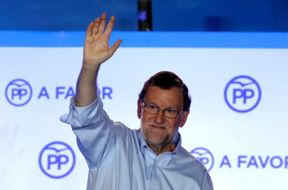 Mariano Rajoy. AP Daniel Ochoa de Olza