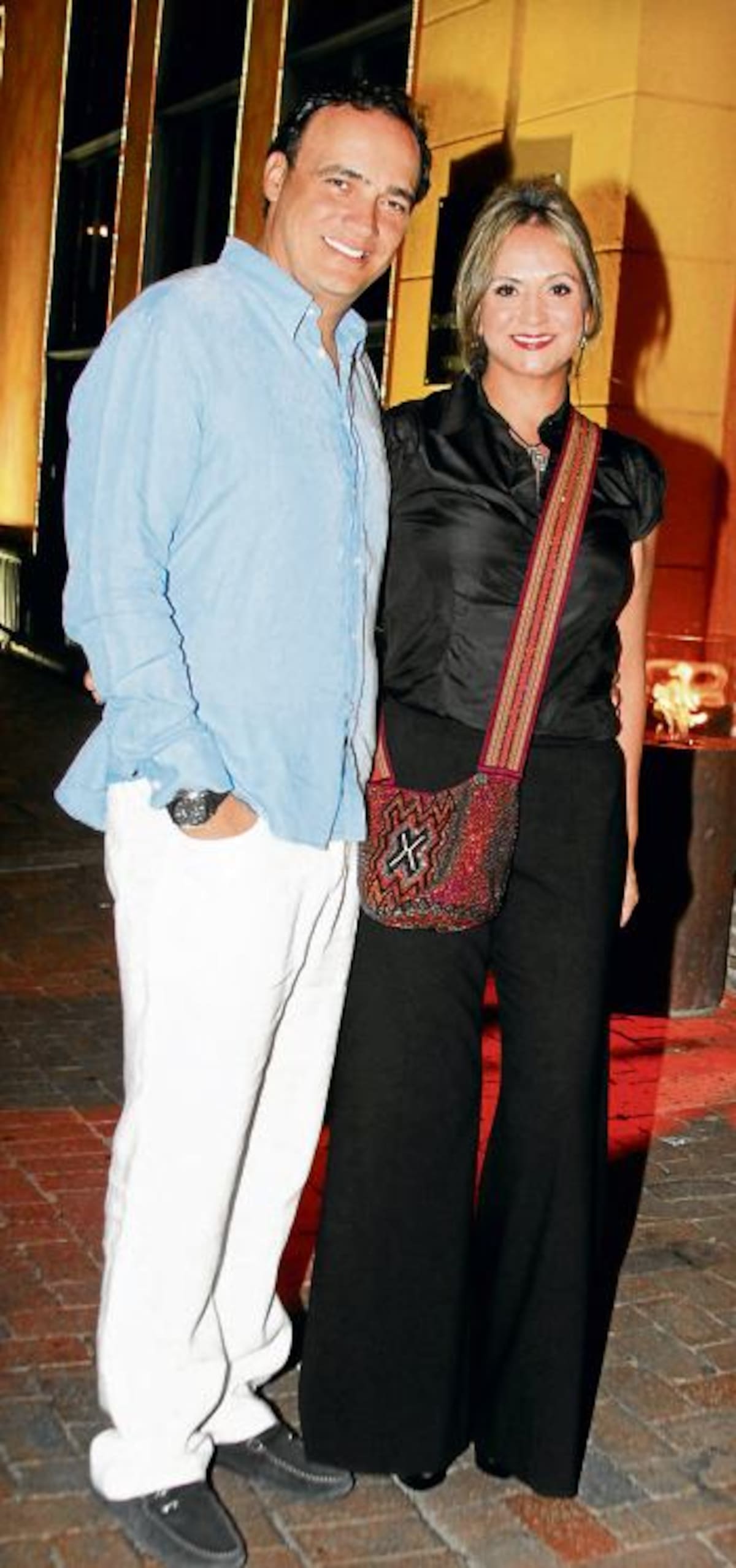 Carlos Andrade y Adriana Bernal.