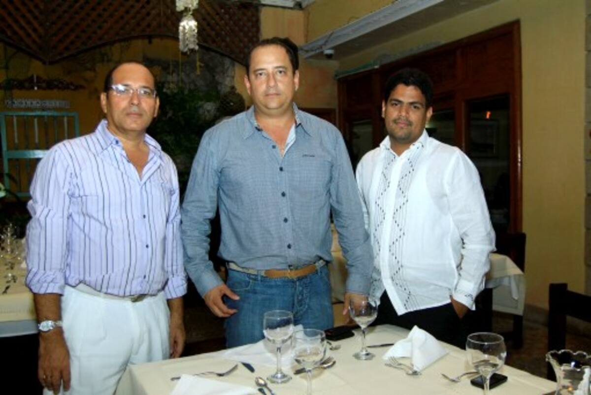Humberto Franceschi, Eduardo Bossa y Blas Elías Hernán-dez