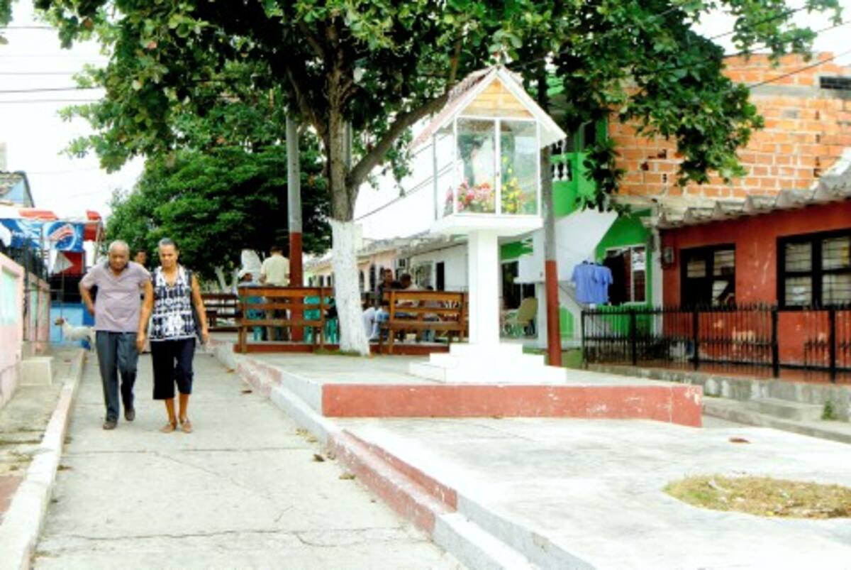 Este paseo fue construido por los moradores con sus propios recursos