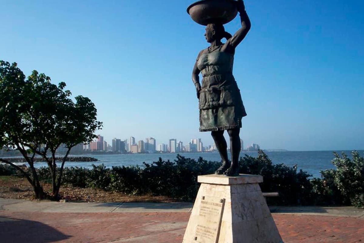 Este viernes en Bocagrande: plantón por el monumento a La Palenquera
