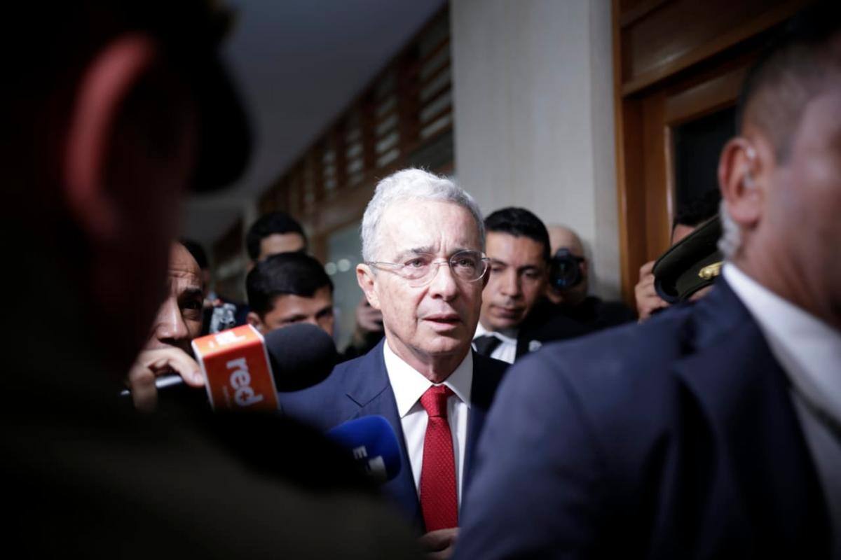 Álvaro Uribe ya está en la Corte Suprema para rendir indagatoria