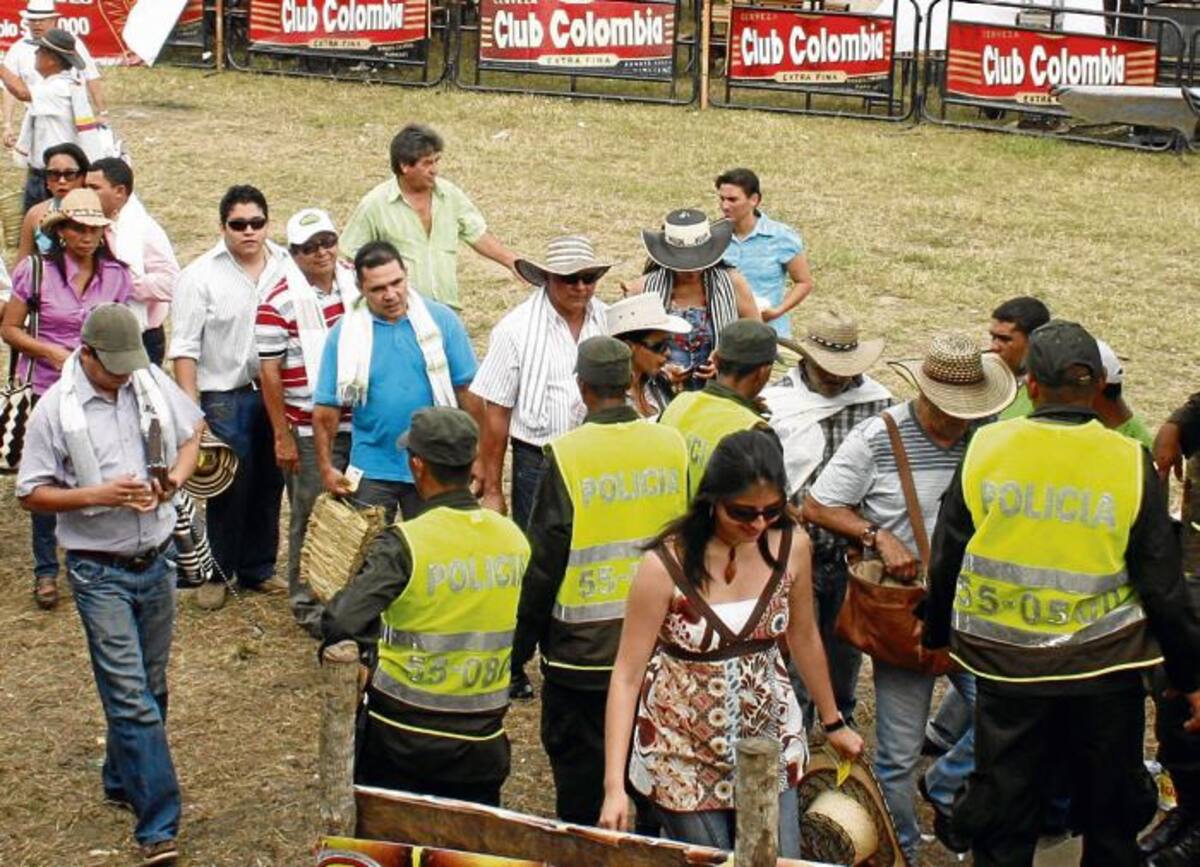 Los operativos de control se extenderán hasta el próximo domingo que culminan las corralejas.