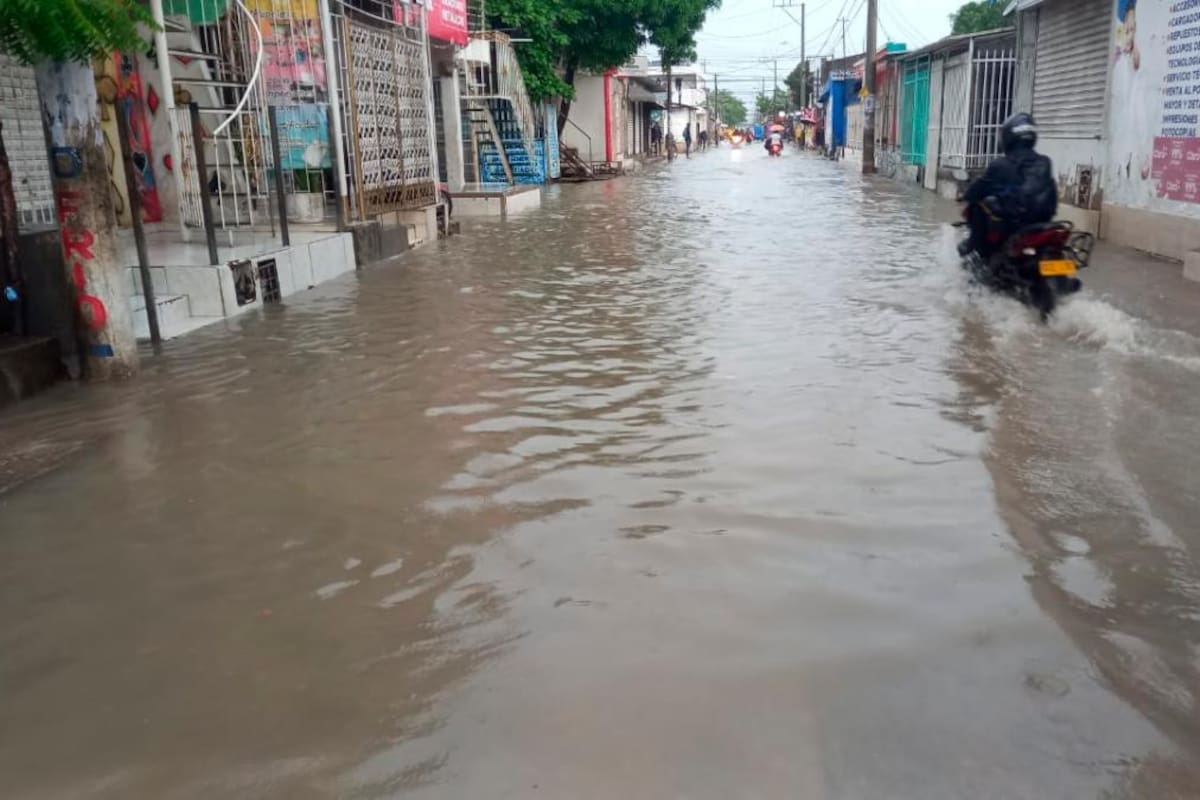 Estragos de la tormenta Franklin: Distrito atendió 34 emergencias en Cartagena