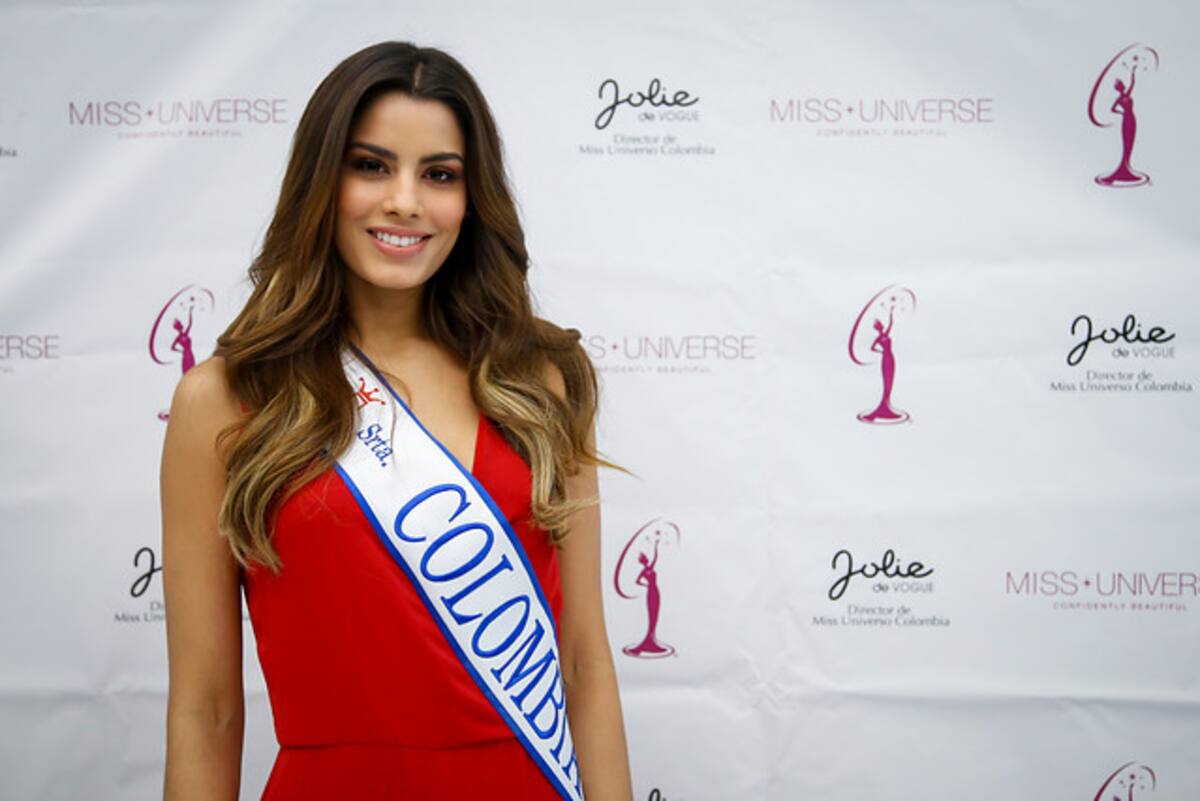 La señorita Colombia, Ariadna Gutiérrez COLPRENSA