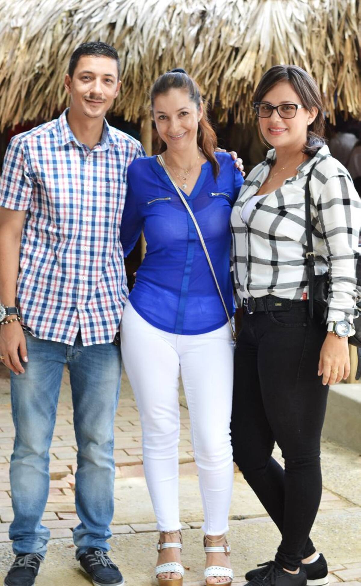 Juan David Quintero, Doris Quintero Zuluaga y Diana Barrios. CORTESÍA