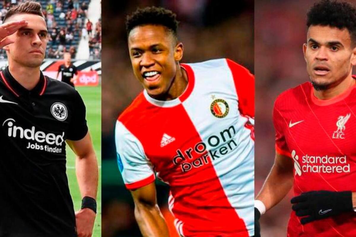 Cuatro colombianos llegan a finales europeas de fútbol