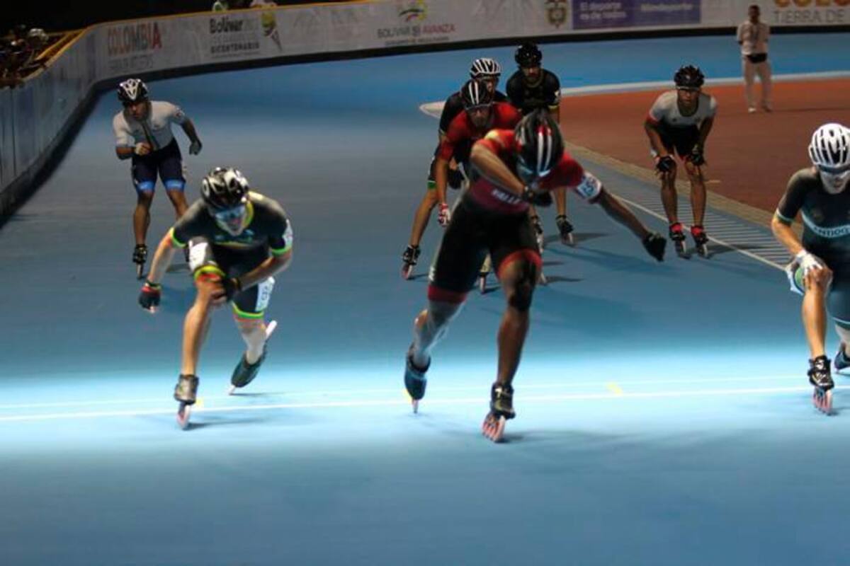 Andrés Jiménez se quedó con el bronce del patinaje en los 1.000 metros