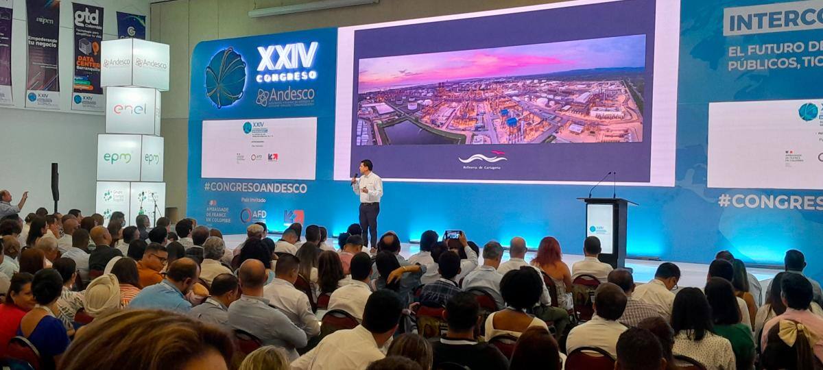 Presentación de la Refinería de Cartagena, en Andesco. //Cortesía