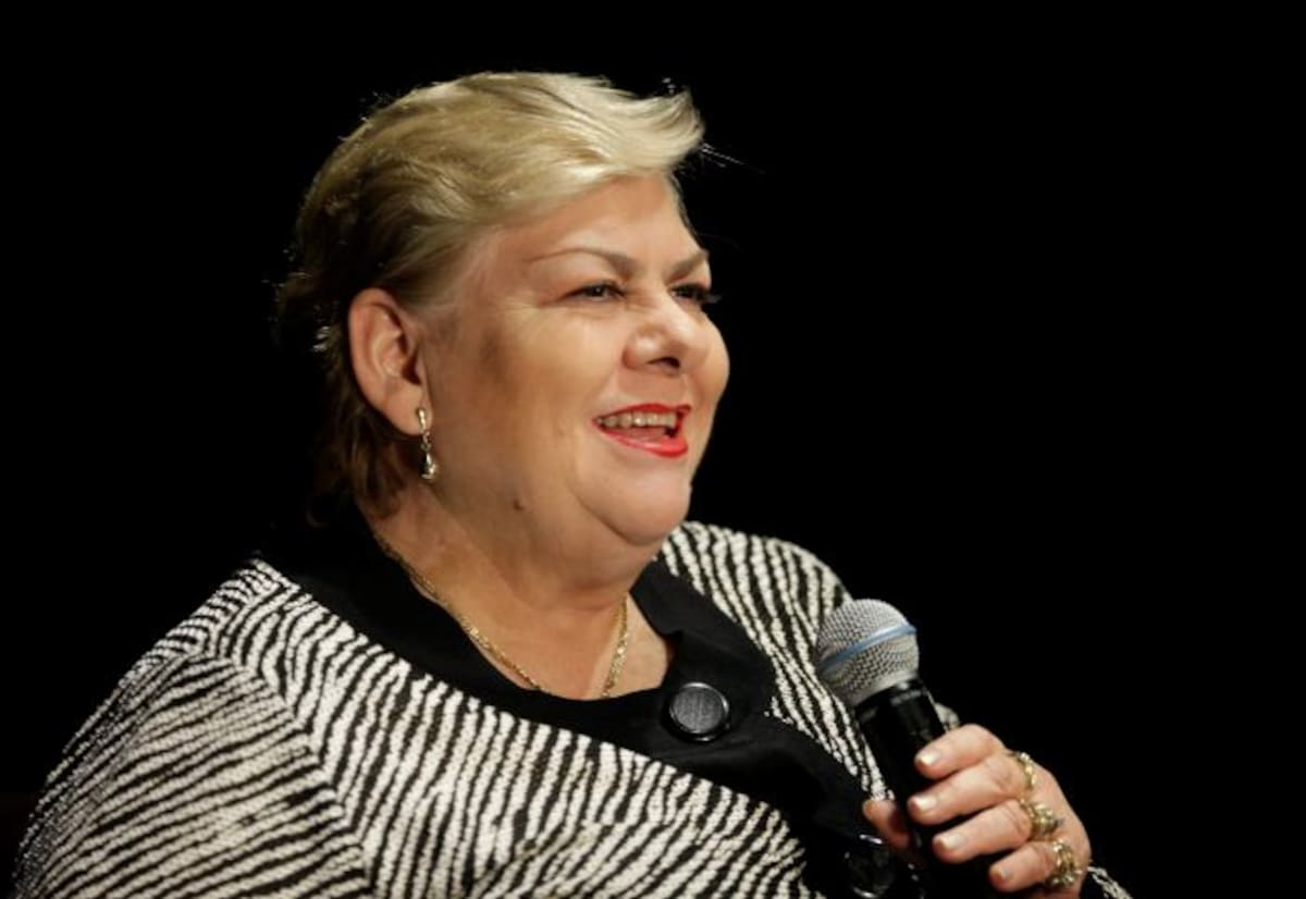 Paquita la del Barrio. AP Damian Dovarganes