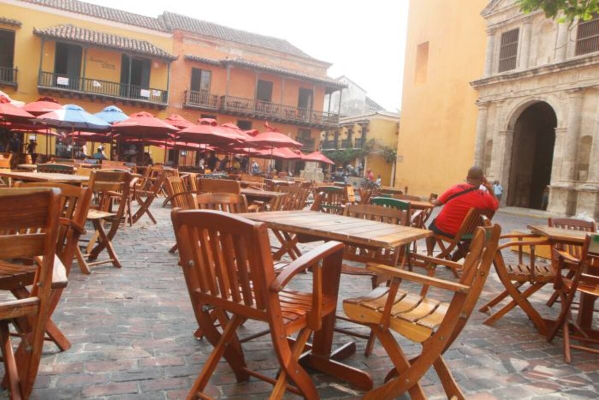 El espacio aprovechable de la Plaza Santo Domingo tendría un costo de arrendamiento mensual de más de 25 millones. //ARCHIVO - EL UNIVERSAL