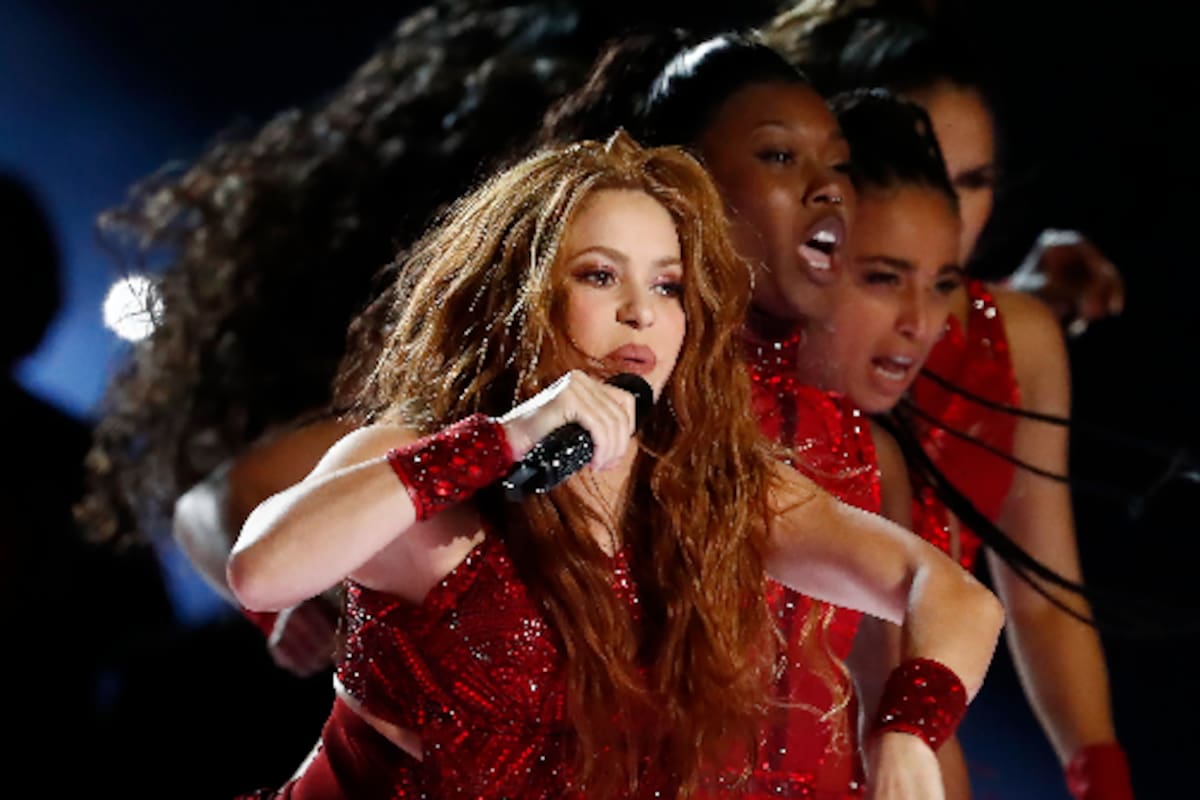 ¿Qué significa el movimiento de lengua que hizo Shakira en el Super Bowl?