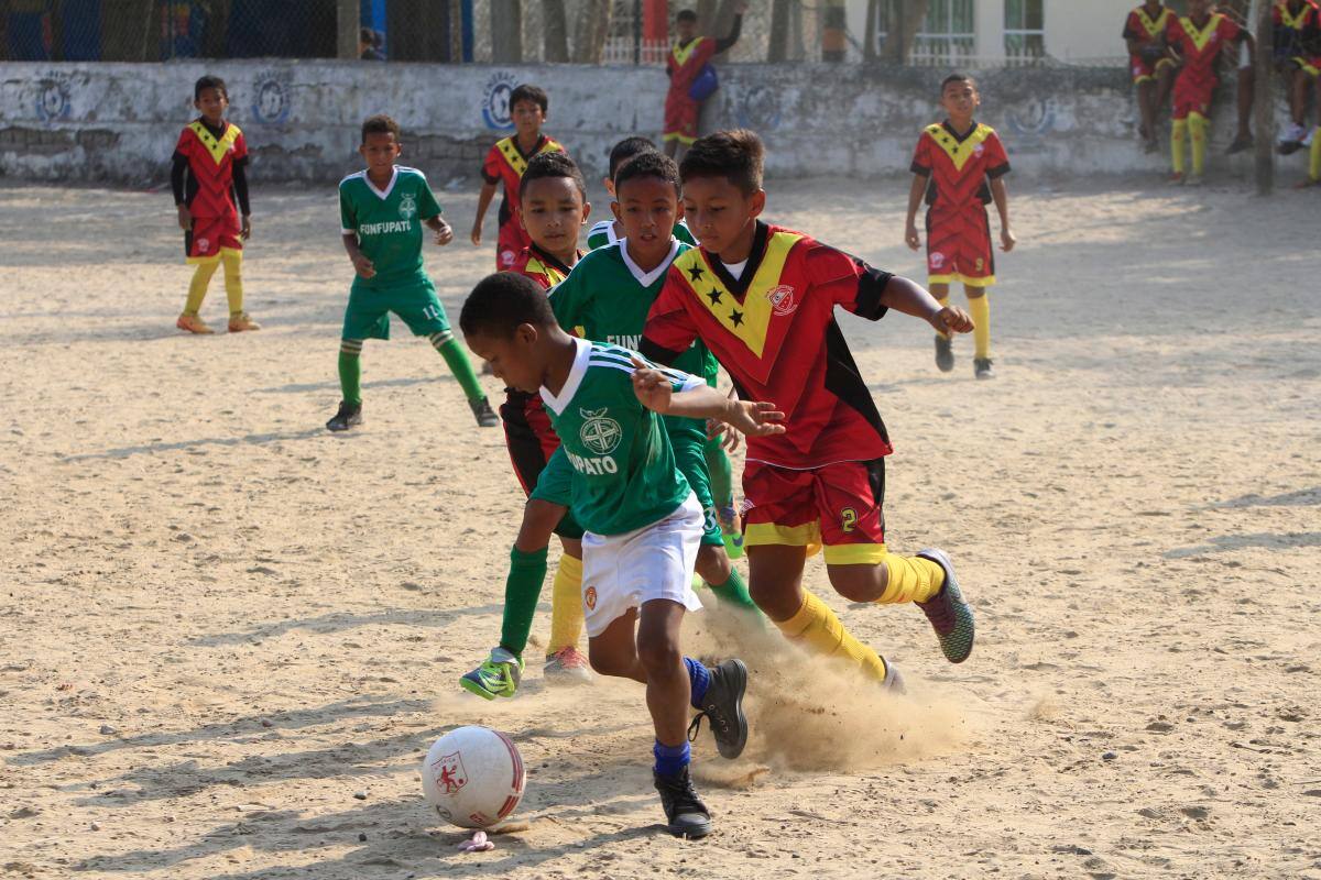 En el fútbol menor de Bolívar hay mucho talento, pero los padres deben saber elegir bien y no dejarse estafar. //ARCHIVO