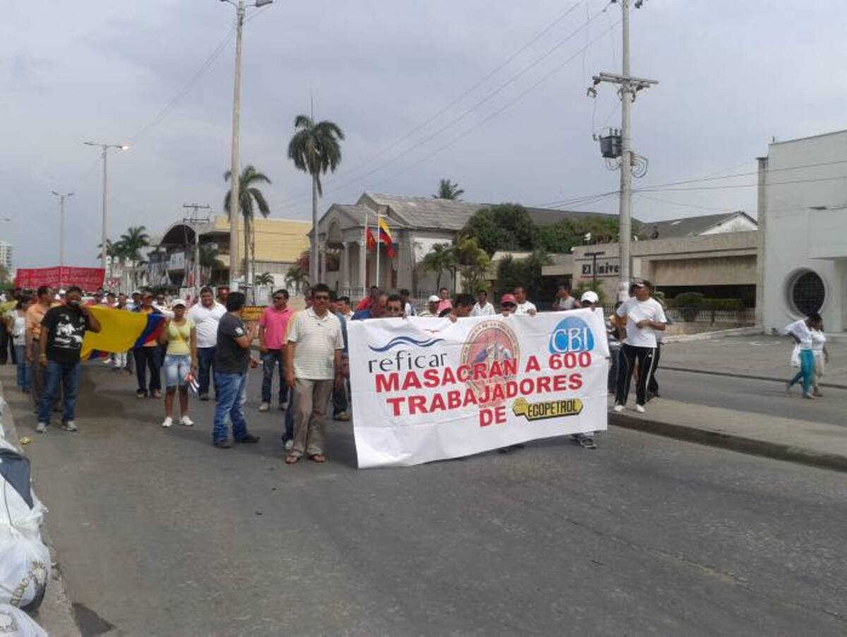 Marcha Cumbre de los Pueblos Luisa Santiaga