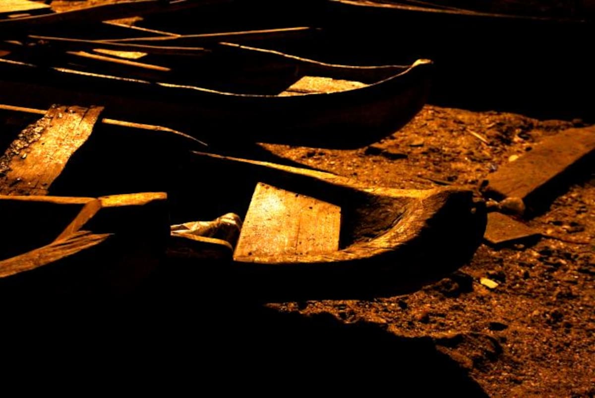 Botes al amanecer en Marbella, LUIS EDUARDO HERRÁN