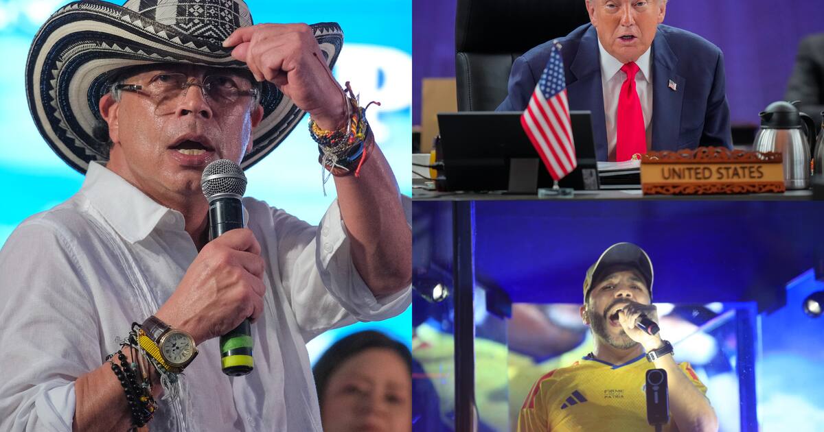 Petro rechaza cualquier intervención de Trump en la política colombiana