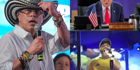 Petro rechaza cualquier intervención de Trump en la política colombiana