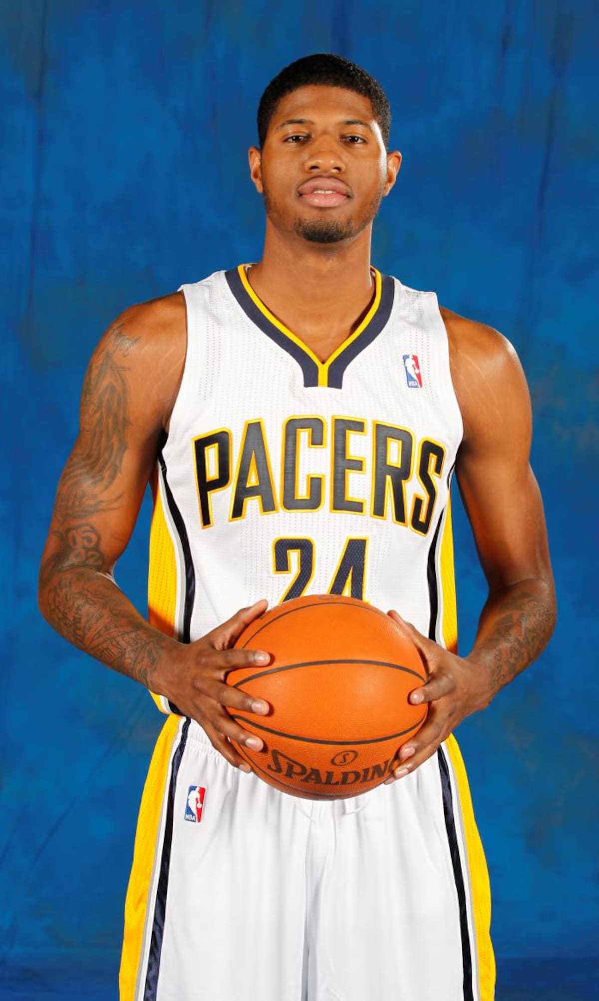 George, de 22 años, promedió 17,4 puntos; 7,6 rebotes; 4,7 asistencias y 1,8 bloqueos por juego, sus mejores estadísticas en tres años en la Liga, para ayudar a los Pacers a conquistar el primer lugar de la División Central de la Conferencia Este. AP Michael Conroy