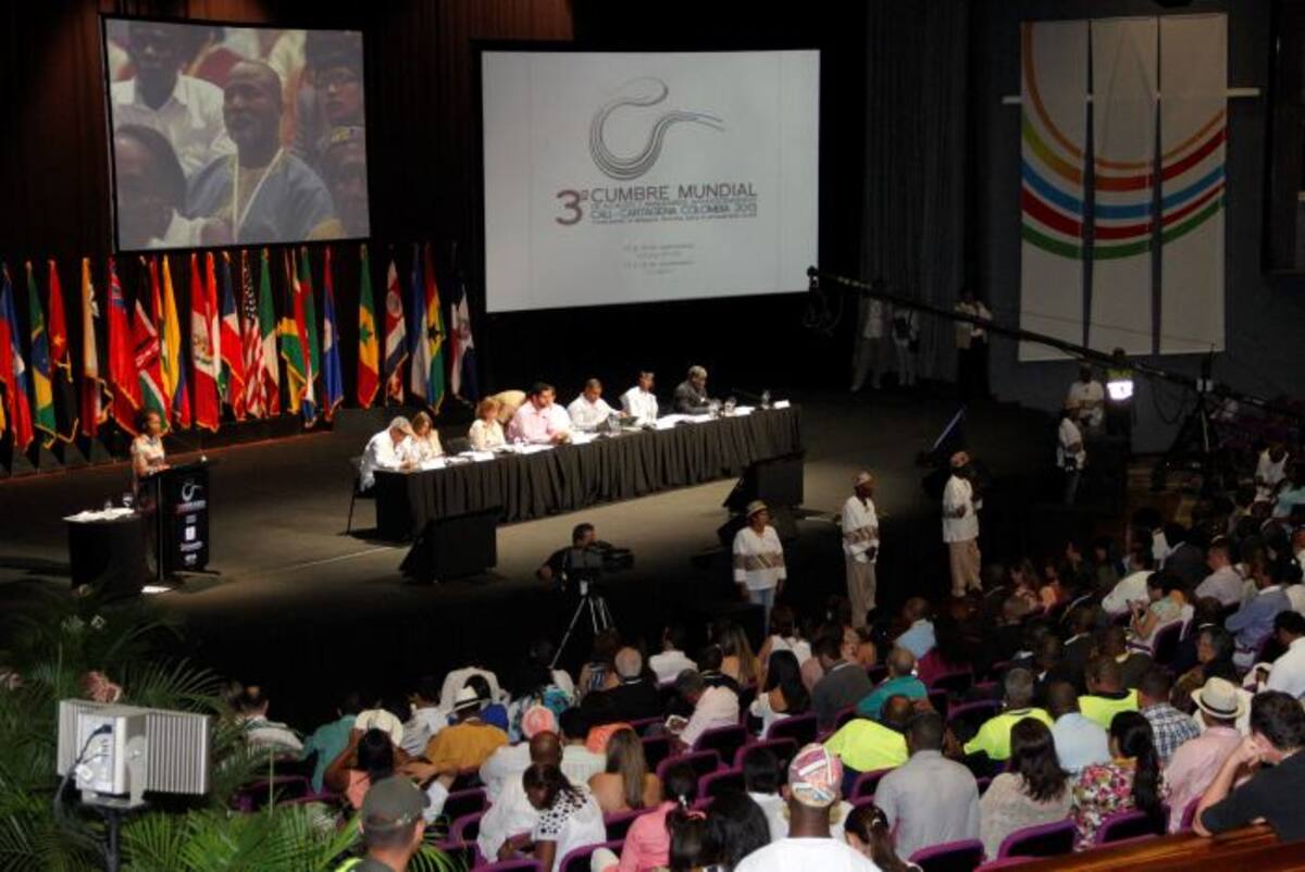 Las discusiones sobre el futuro y el desarrollo de las comunidades afro en el mundo continúan este miércoles. ÓSCAR DÍAZ ACOSTA- EL UNIVERSAL