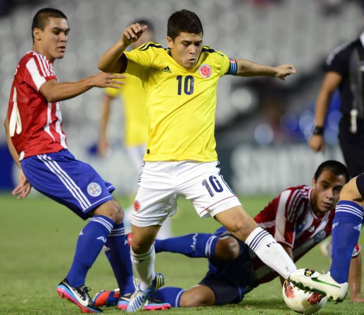 El volante antioqueño Juan Fernando Quintero es sin duda uno de los jugadores de la Selección Colombia Sub-20 AFP DANIEL GARCIA