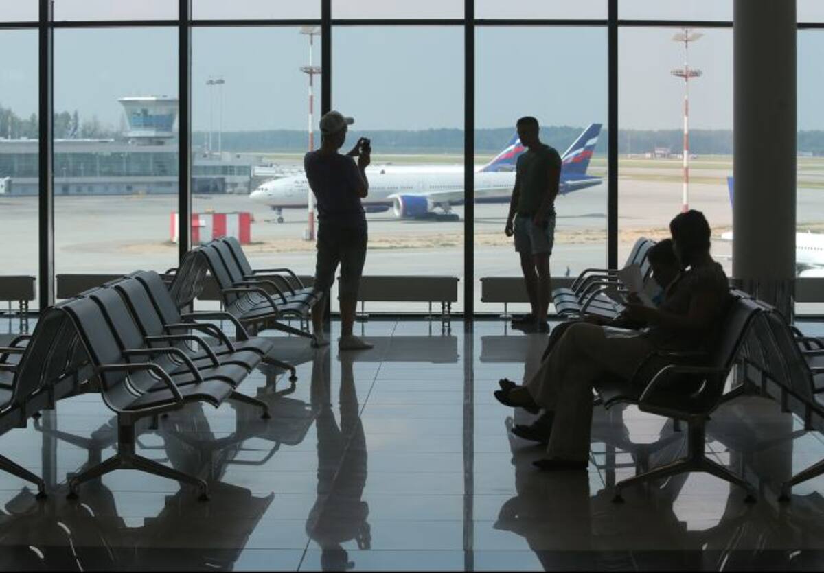 Aeropuerto Sheremetyevo. AP Sergei Grits