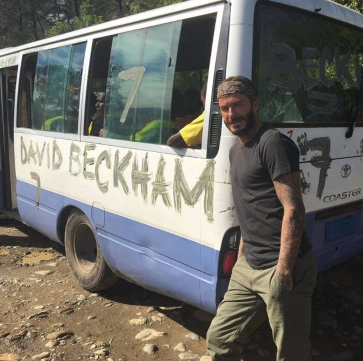 David recorriendo diferentes partes del mundo con las campañas de Unicef. INSTAGRAM @davidbeckham
