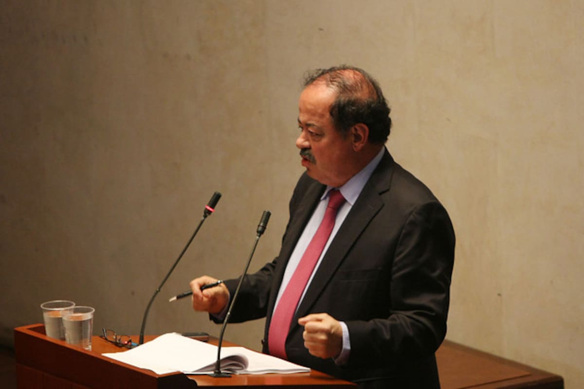 El exsecretario General de Palacio, Alberto Velazquez, declara en la Corte Suprema de Justicia, en el caso de la Yidis política. FOTO: COLPRENSA