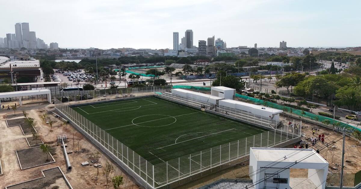 Así avanza el Complejo Deportivo Nuevo Chambacú: está en su recta final