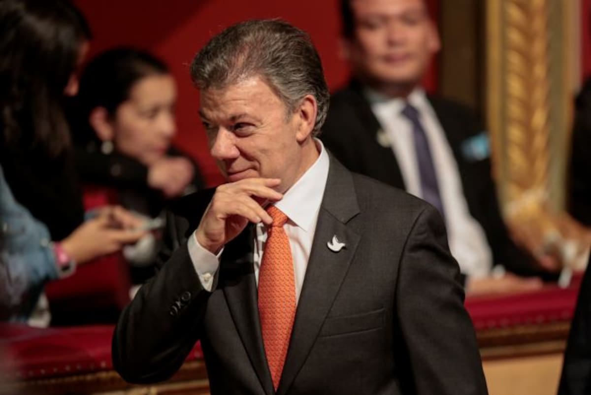 Juan Manuel Santos, presidente de Colombia. COLPRENSA