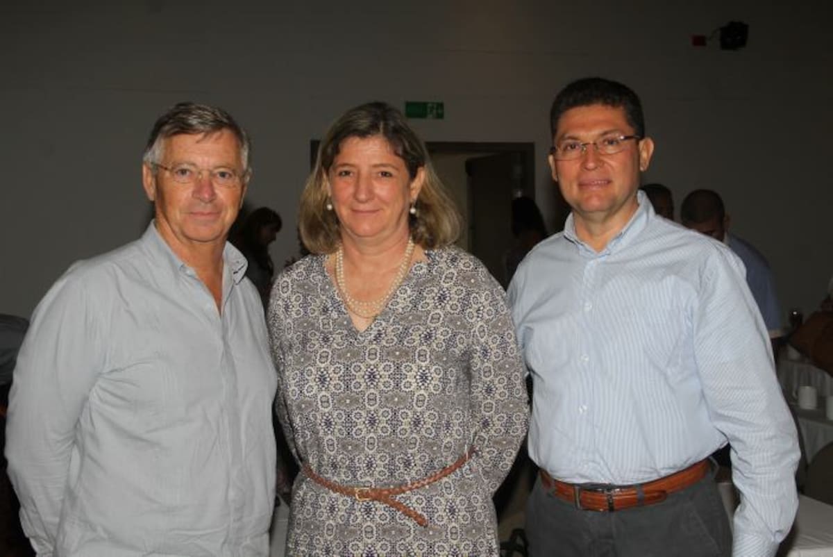 Richard Launay, Ana María Herrera y Jorge Suárez Correa. ÓSCAR DÍAZ - EL UNIVERSAL