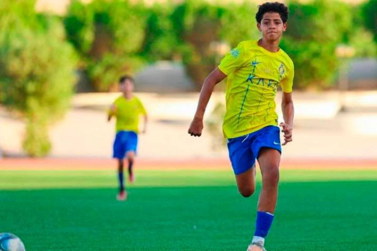 Video: así fue el gol del hijo de Cristiano Ronaldo en Arabia Saudita