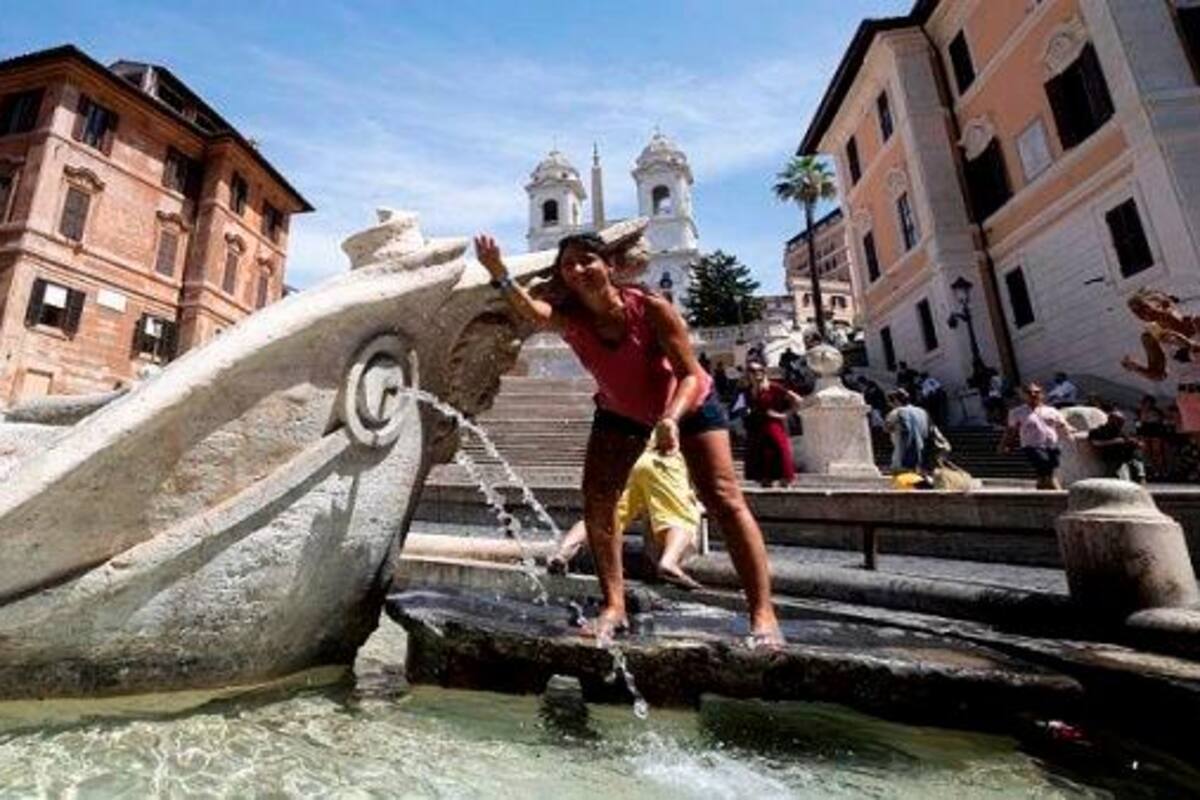 La ola de calor y la sequía azotan toda Italia