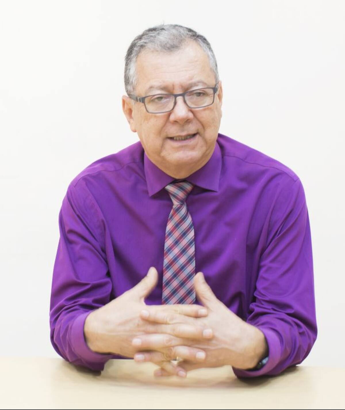 Édgar Parra Chacón, rector de la UdeC. Fernando Parra.