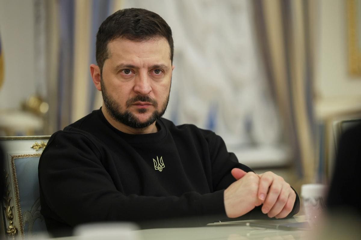 Volodymyr Zelensky, presidente de Ucrania