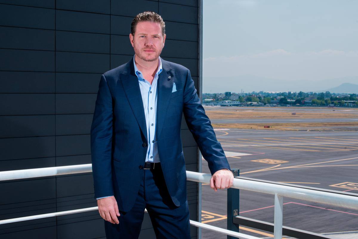 William Shaw, director General de Interjet. // CORTESÍA