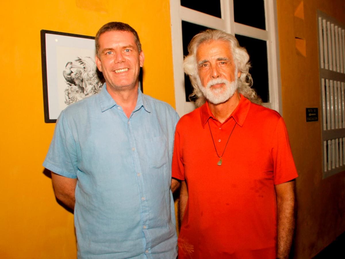 David Siegrist y Jaime Cortissoz.
