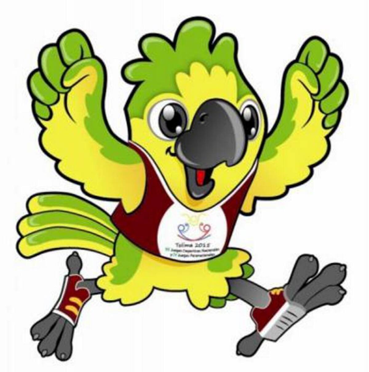 Tore, la mascota de los Juegos Nacionales. COLPRENSA