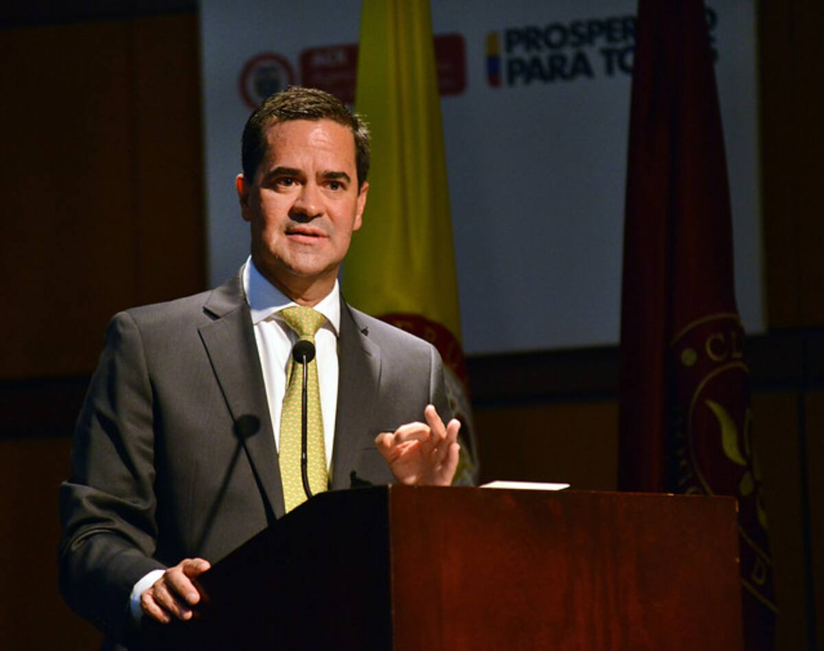 Frank Pearl, jefe negociador del proceso de paz con el ELN. COLPRENSA