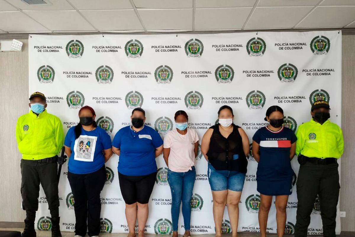 Hurtaban giros de dinero y fueron capturadas en Cartagena