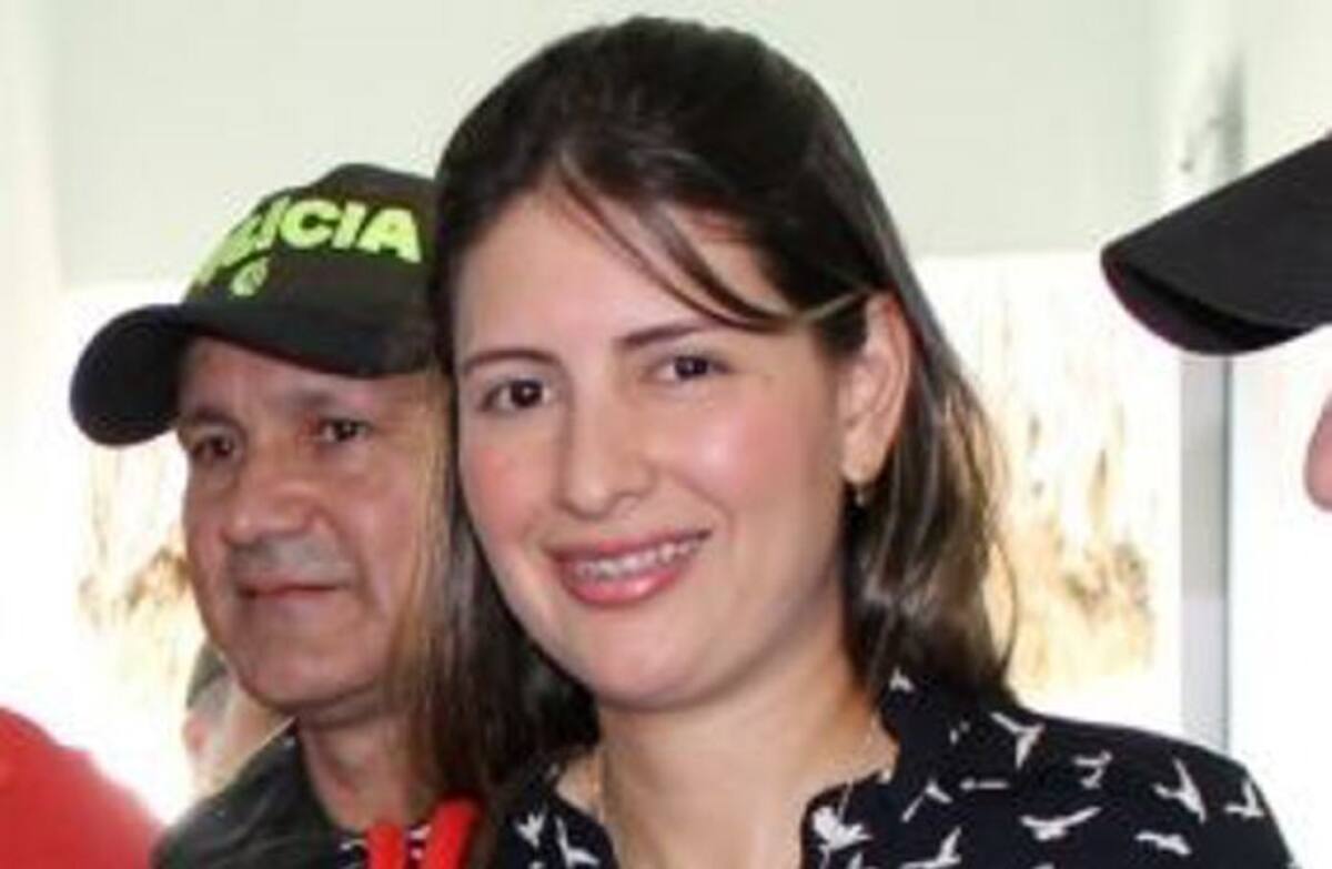 María Alejandra Forero, alcaldesa de San Pelayo.