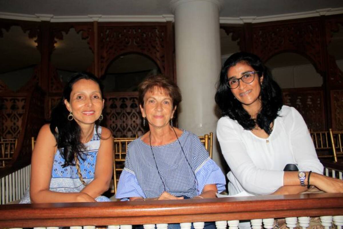 Lizeth Sepúlveda, Victoria Cárdenas y Faride Haydar. Julio Castaño-El Universal