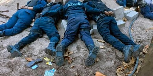 Asesinan a 11 policías en México: dos de ellos eran jefes