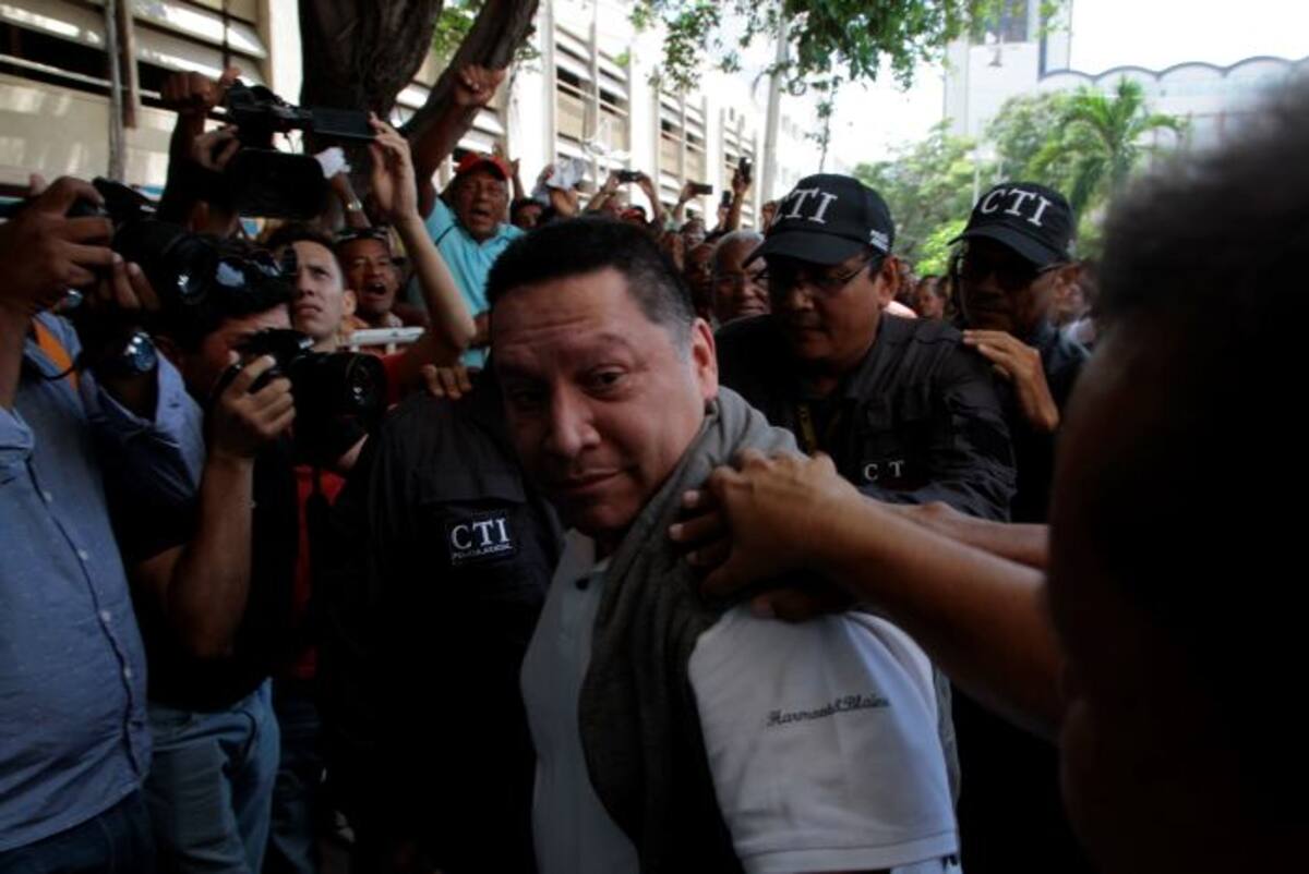 Manuel Vicente Duque, detenido por la Fiscalía. Luis Herrán